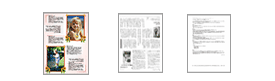 그림: 잡지, 신문 또는 문서 스캔